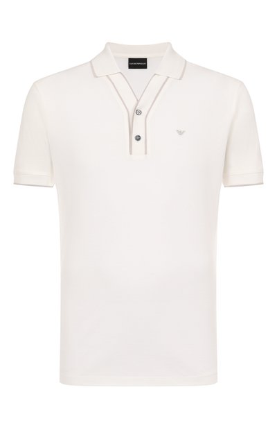 Мужское хлопковое поло EMPORIO ARMANI, арт. EM002119/AF12955
