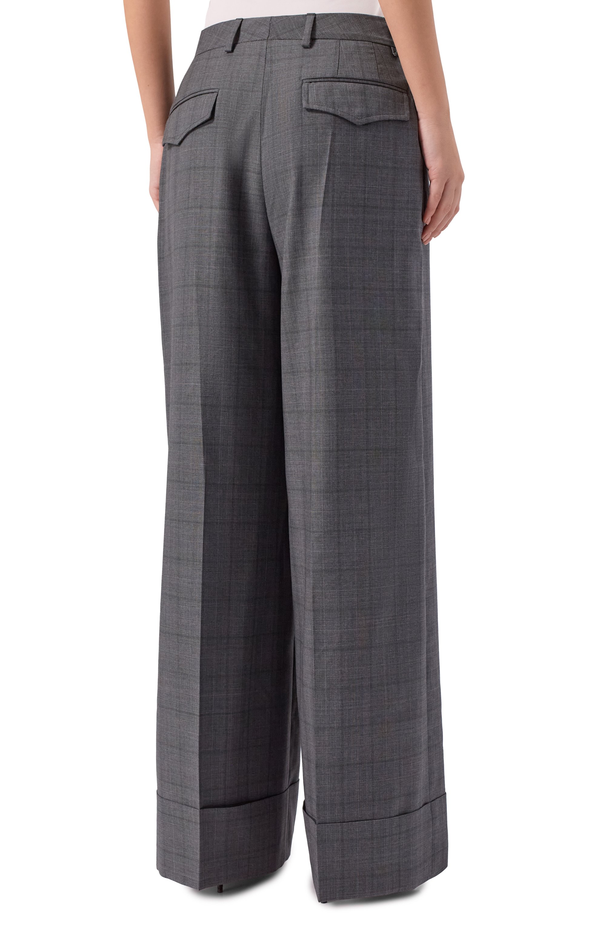 Шерстяные брюки OFFICINE GENERALE, арт. W25WTLG450, фото 4