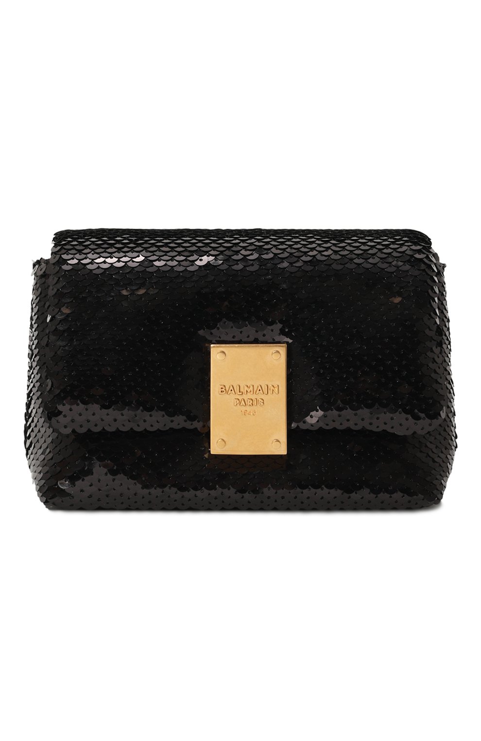 Сумка 1945 mini BALMAIN черного цвета по цене 137500 руб., арт. DN1BJ796/TSQA, фото 1 Сумка 1945 mini BALMAIN, арт. DN1BJ796/TSQA, фото 1