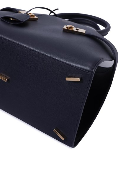 Сумка hug medium FERRAGAMO темно-синего цвета по цене 343000 руб., арт. 215608/766, фото 3 Сумка hug medium FERRAGAMO, арт. 215608/766, фото 3