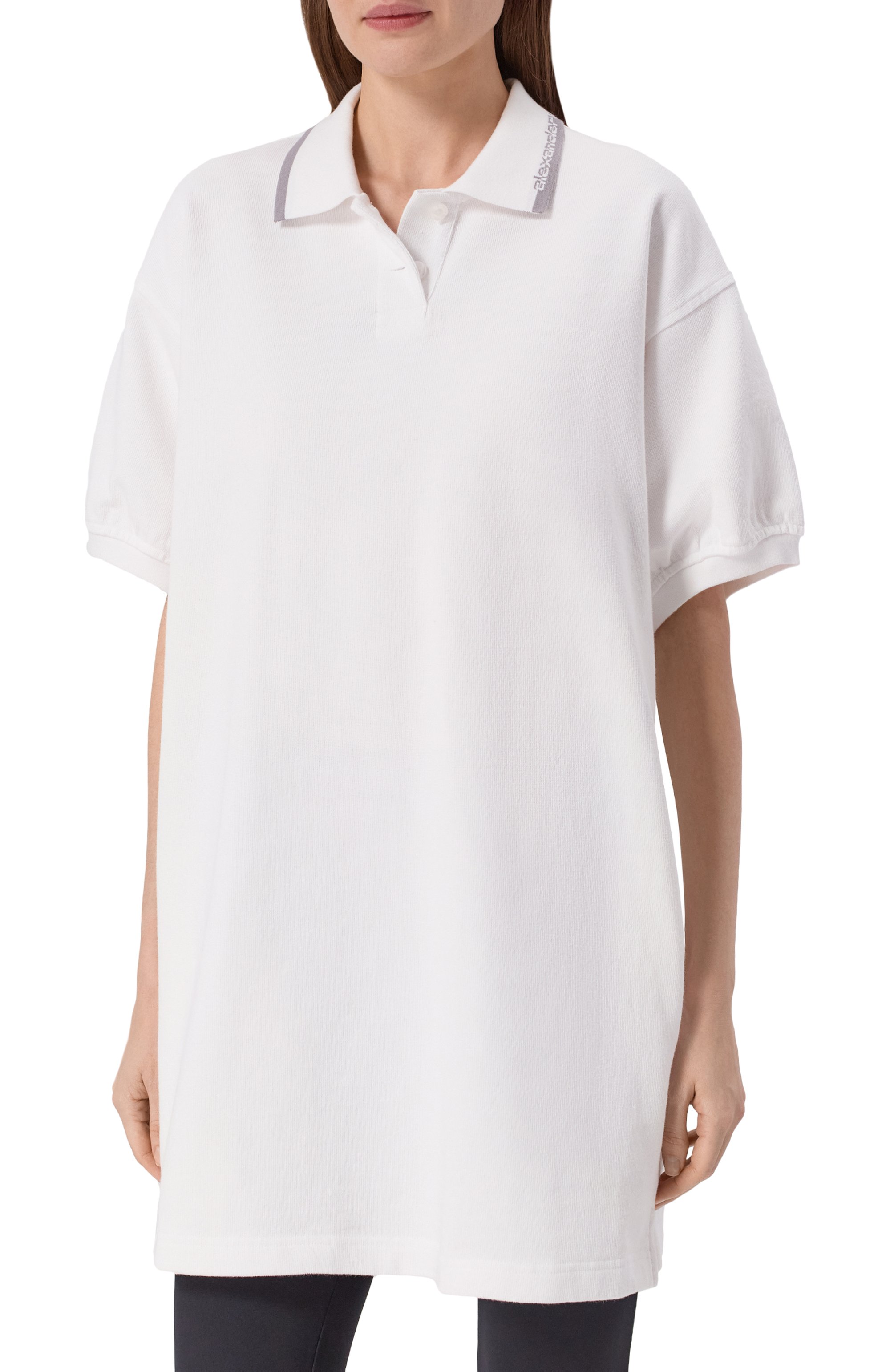 Хлопковое платье ALEXANDERWANG.T, арт. 4CC1266902, фото 3