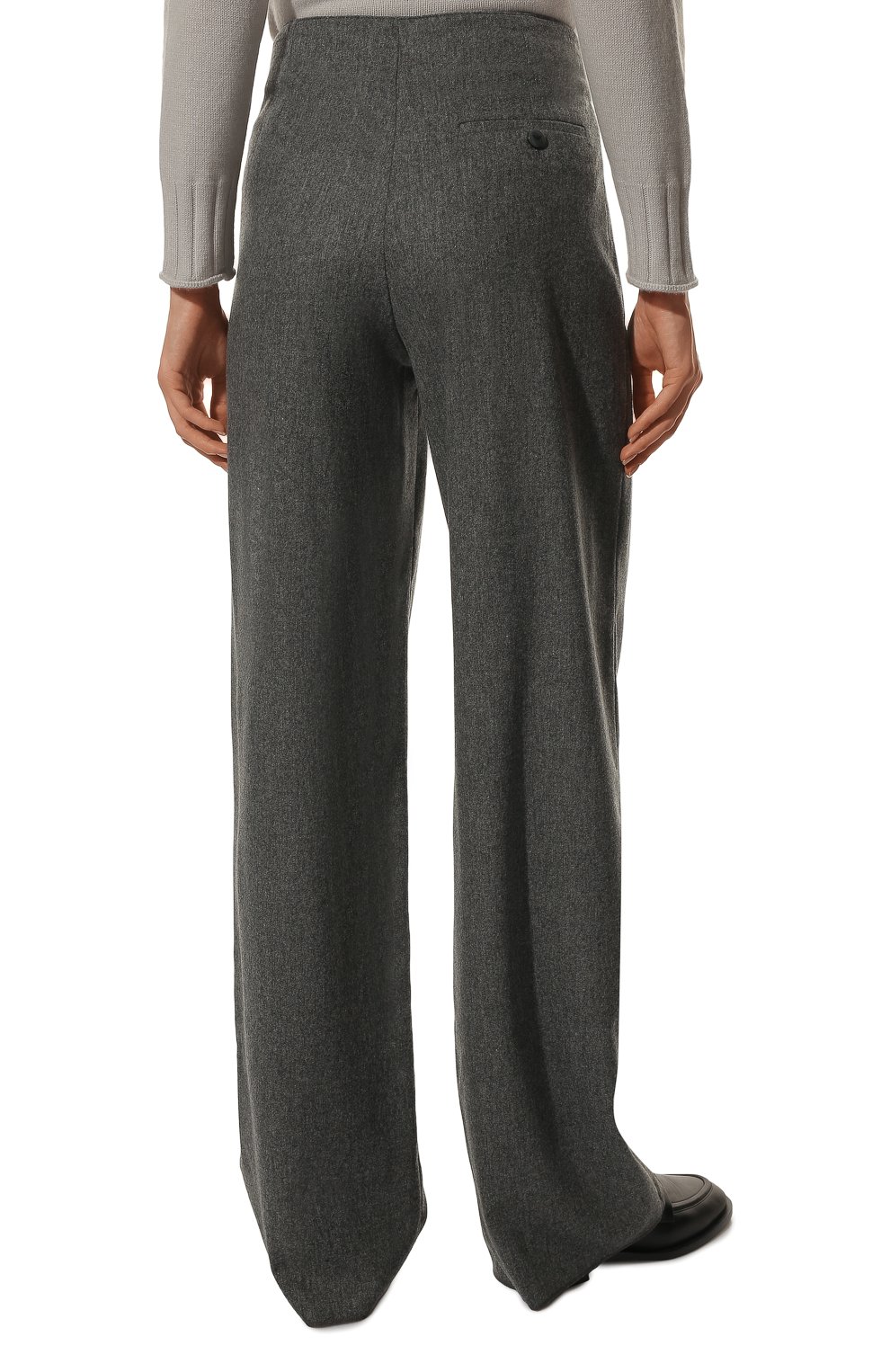 Брюки из шерсти и кашемира EMPORIO ARMANI, арт. H3NP14/C2109, фото 4