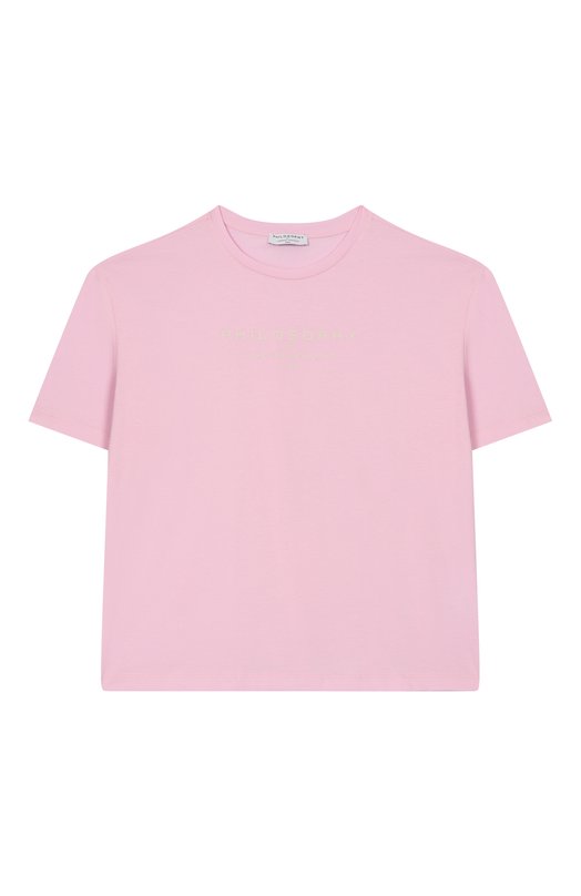 Хлопковая футболка Philosophy di Lorenzo Serafini Kids 7875₽