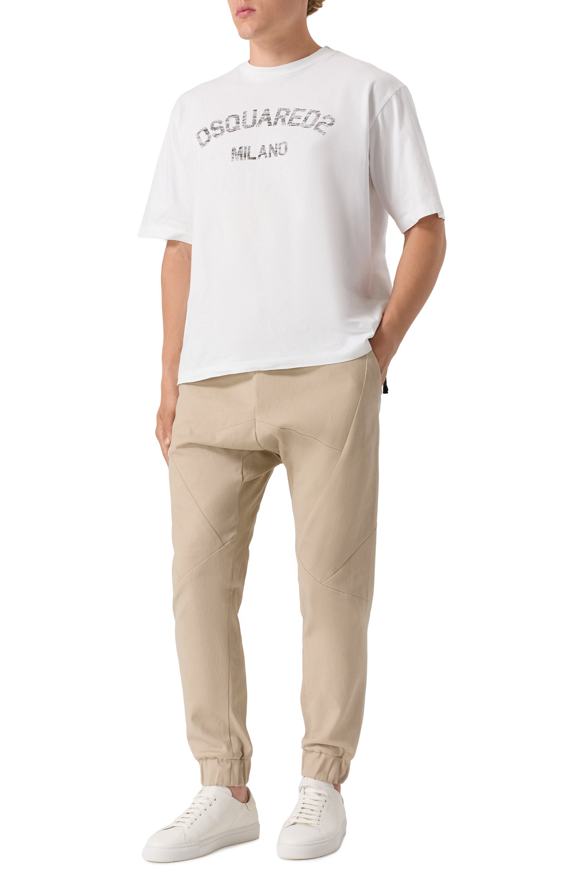 Хлопковые джоггеры 139DEC, арт. PN386-BJ, фото 2