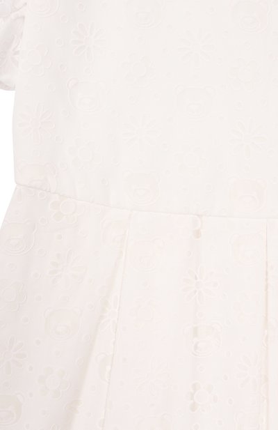 Платье MOSCHINO молочного цвета по цене 31700 руб., арт. HDV0G2/LZB15/4-8, фото 3 Платье MOSCHINO, арт. HDV0G2/LZB15/4-8, фото 3