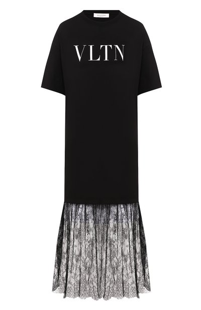 Женское хлопковое платье VALENTINO, арт. SB3MG02L4T2