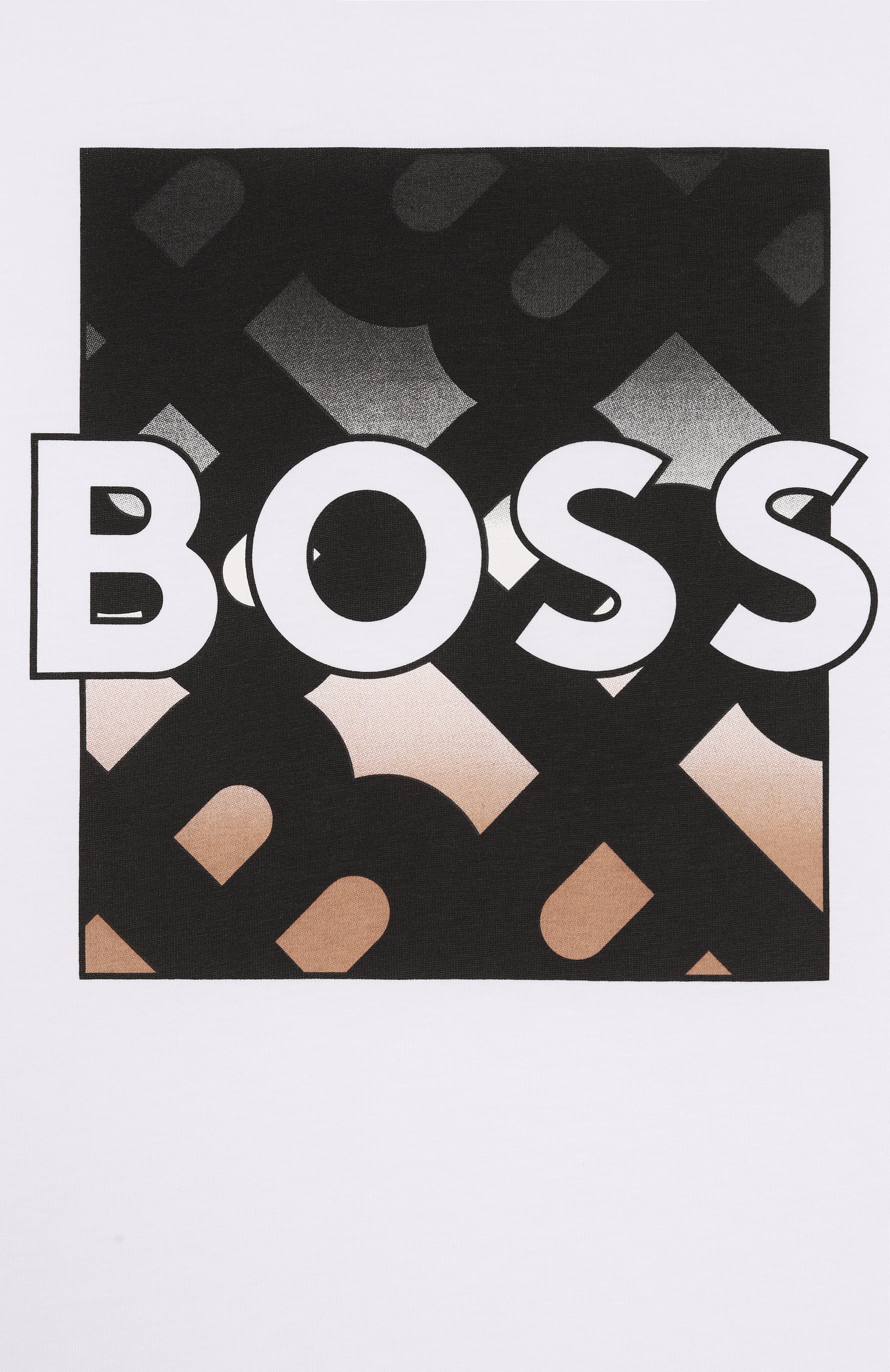 Хлопковая футболка BOSS, арт. J51219/14A-16A, фото 3