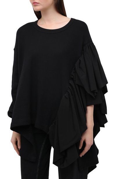 Хлопковый пуловер YOHJI YAMAMOTO, арт. FB-B51-803, фото 3