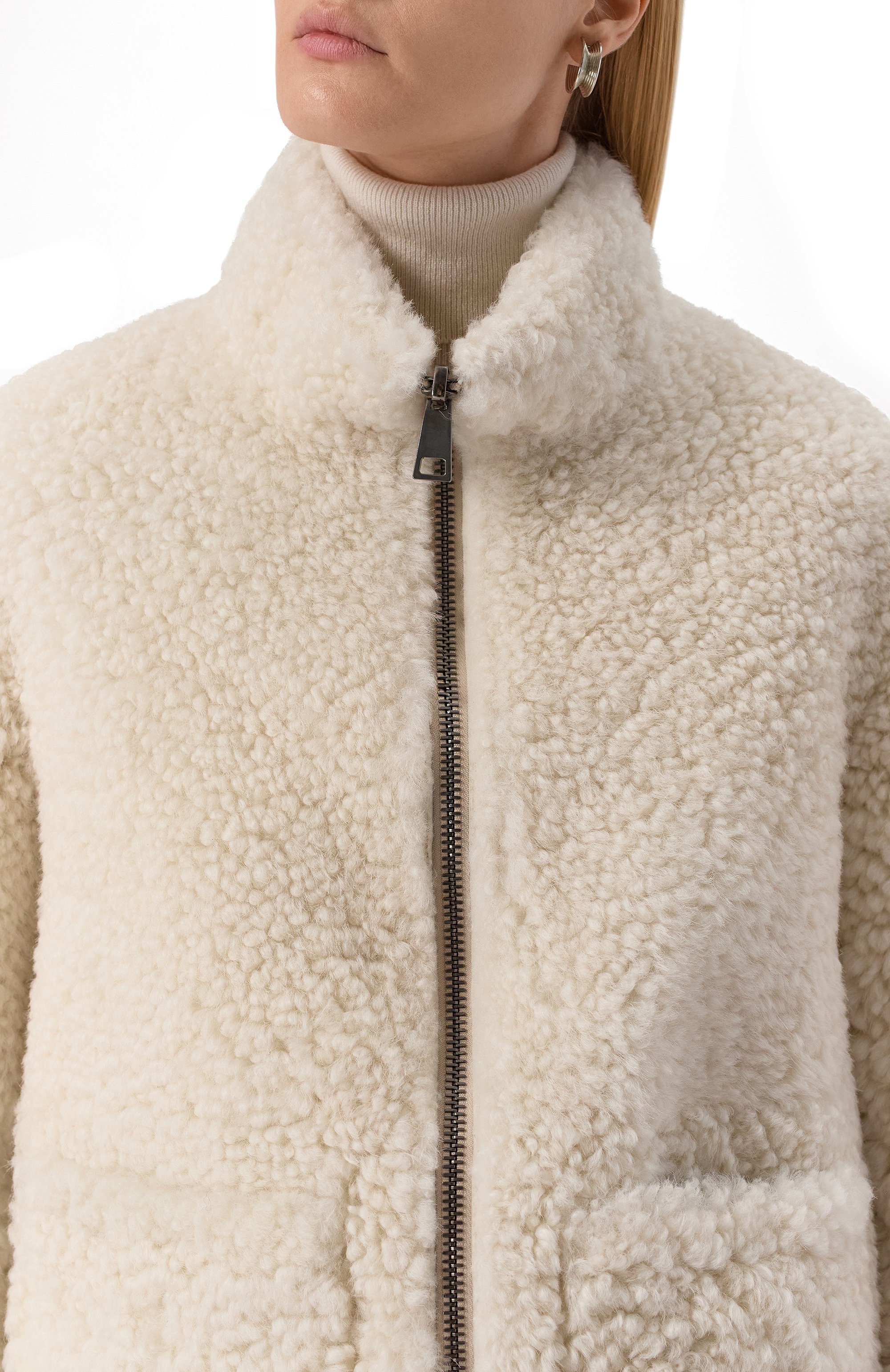 Двусторонняя дубленка SIMONETTA RAVIZZA, арт. F05JA250H33, фото 5