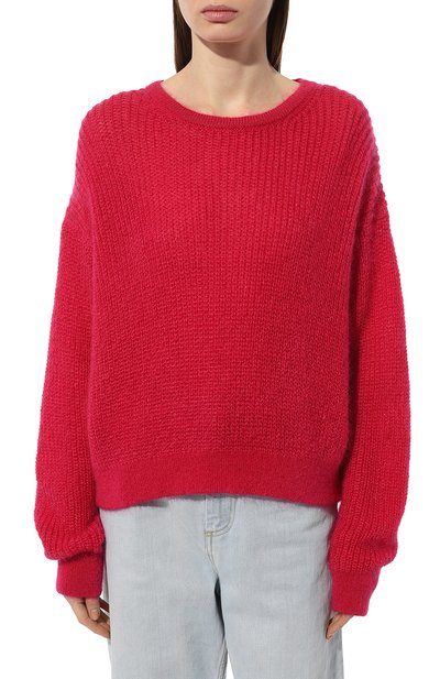 Свитер FREEAGE малинового цвета по цене 29960 руб., арт. W22.JM011.5080.601, фото 3 Свитер FREEAGE, арт. W22.JM011.5080.601, фото 3