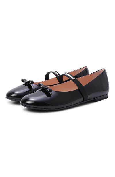 Кожаные балетки DOLCE & GABBANA, арт. D11294/A4831