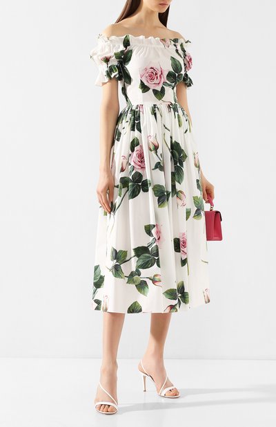 Хлопковое платье DOLCE & GABBANA, арт. F6H9ST/HS5FZ, фото 2