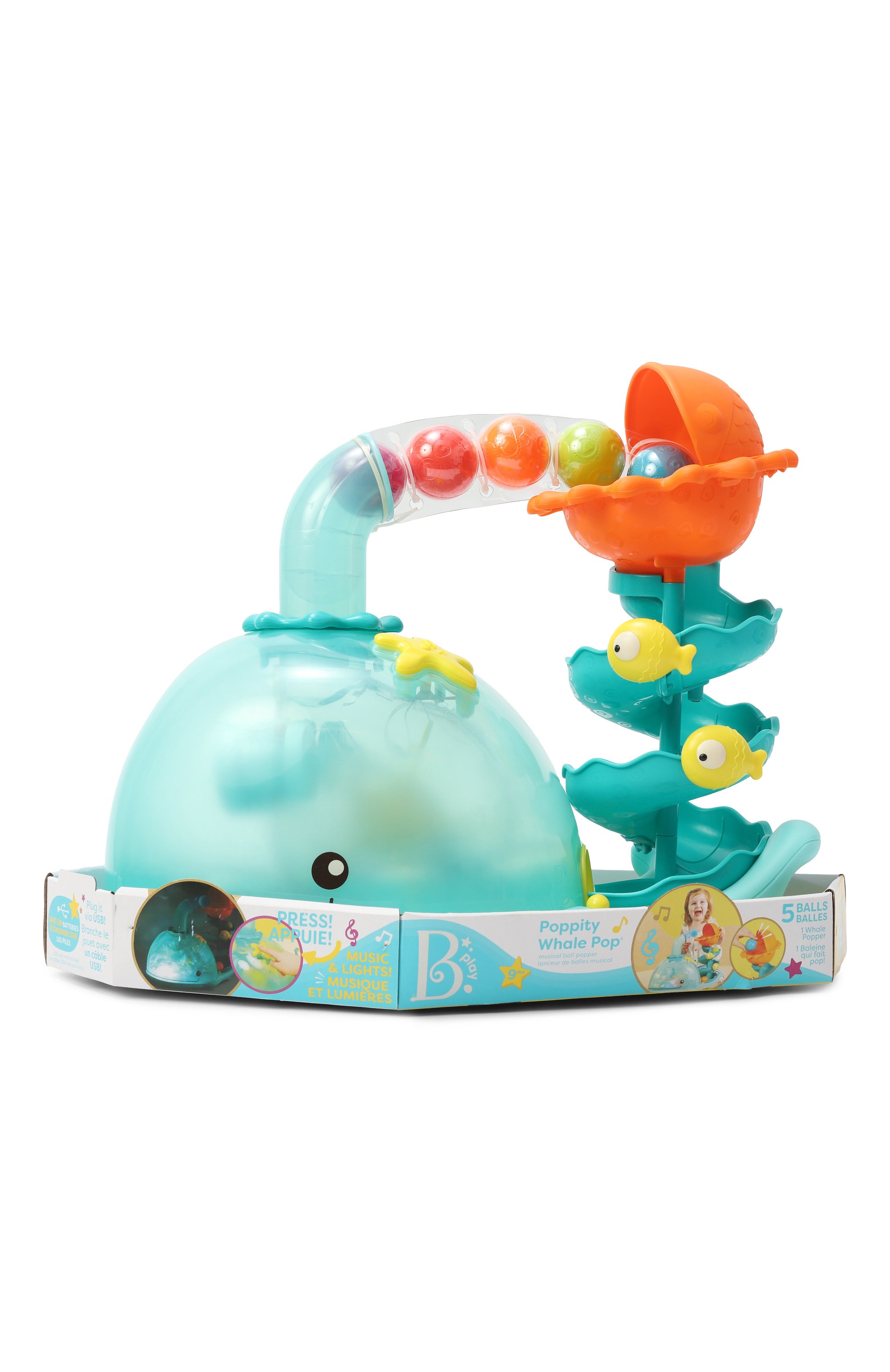 Развивающая игрушка кит B.TOYS, арт. B1607-1, фото 1