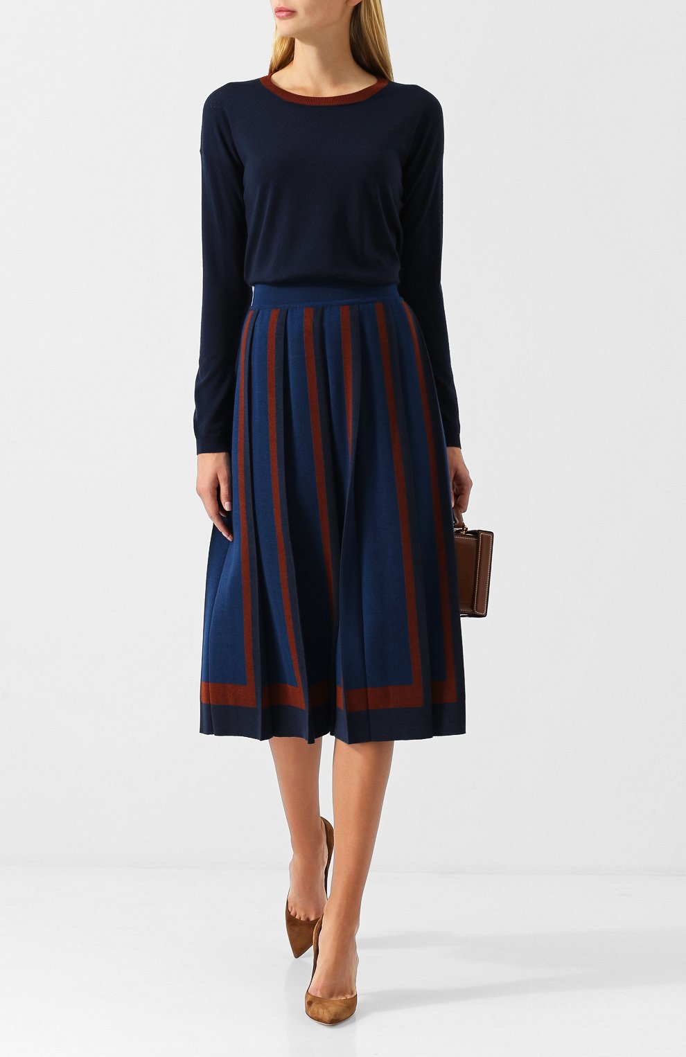 Шерстяной пуловер с высоким воротником LORO PIANA, арт. FAI1826, фото 2