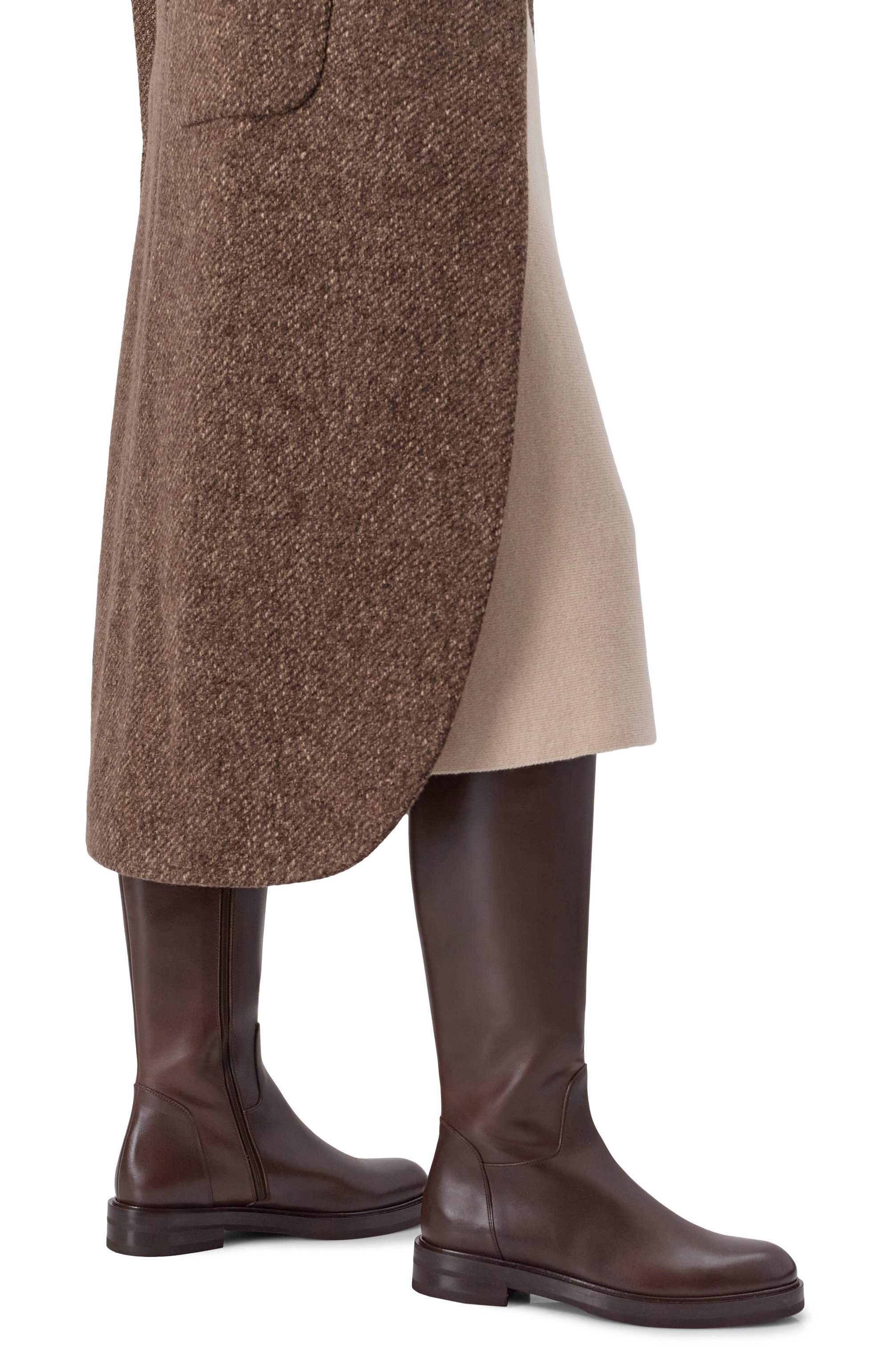 Кожаные сапоги KITON, арт. D56806N0102410, фото 3