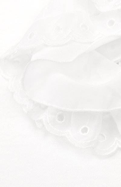 Топ джерси с кружевными оборками CHLOÉ, арт. C15668/14A, фото 3