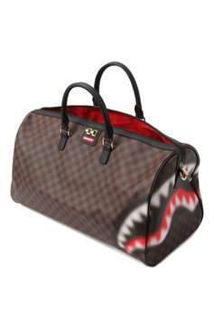 Детска�я дорожная сумка SPRAYGROUND коричневого цвета, арт. 910D6849NSZ | Фото 3 (Материал: Пластик, Резина; Нос: Не проставлено; Материал сплава: Проставлено)