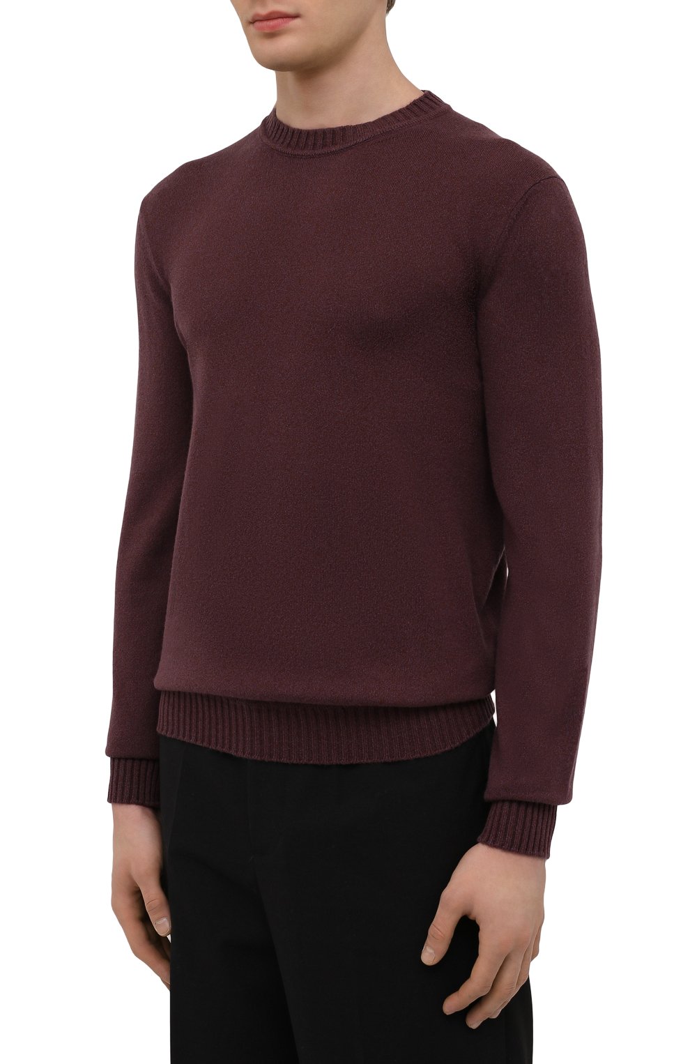 Джемпер из хлопка и кашемира ZEGNA, арт. UYQ20/110, фото 3