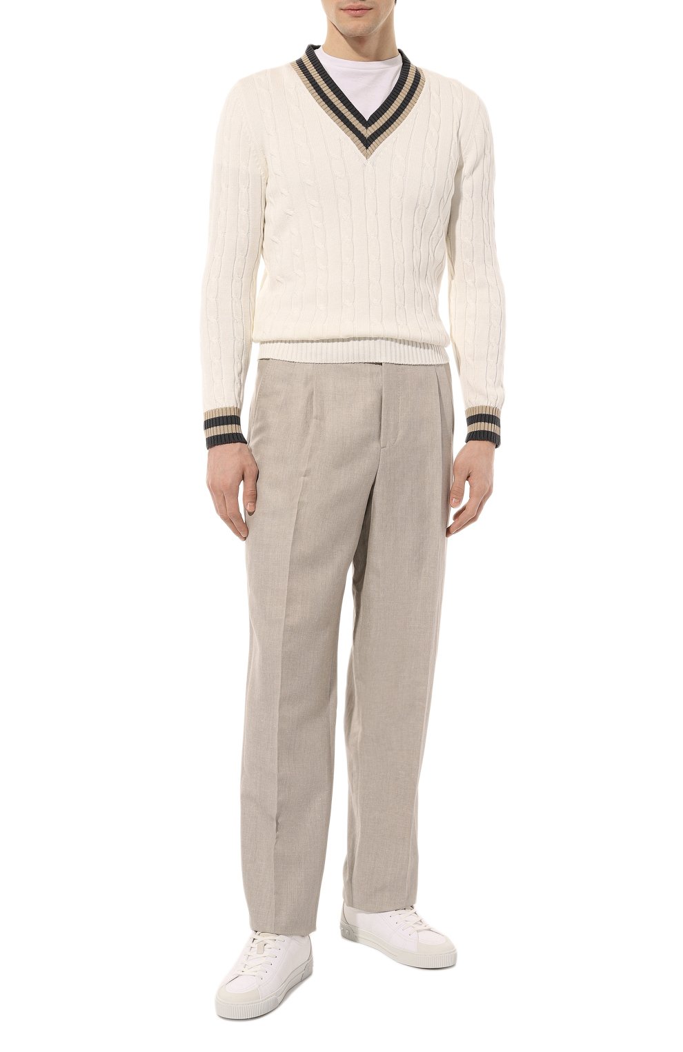 Хлопковый пуловер GRAN SASSO, арт. 23138/18019, фото 2