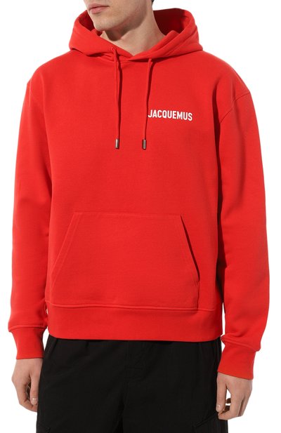 Хлопковое худи JACQUEMUS, арт. 22H/226JS210-2120, фото 3