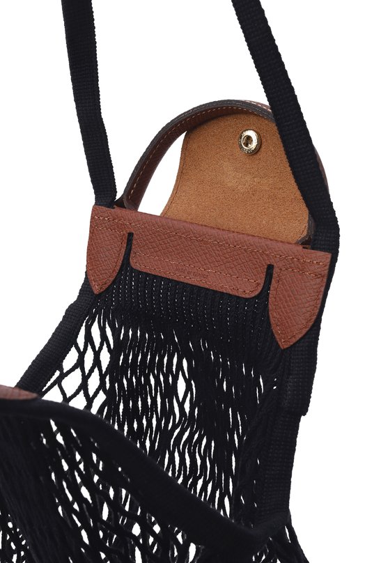 Сумка Le Pliage Filet Mesh large Longchamp 10121HVH/HVH Чёрный  10121HVH/HVH Фото 5