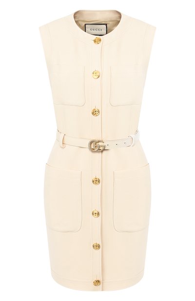 Женское платье из смеси шелка и шерсти GUCCI, арт. 609245/Z8AH7