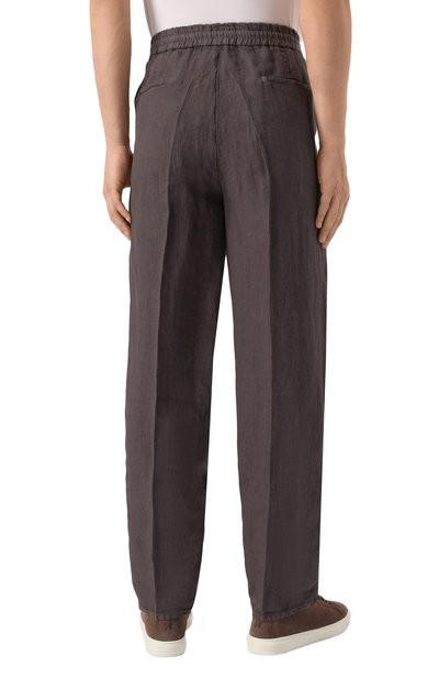 Льняные брюки BRUNELLO CUCINELLI, арт. M243DE1710, фото 4