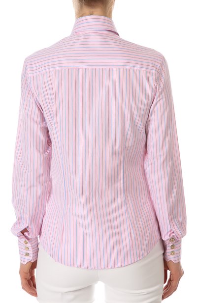 Блуза KITON розового цвета по цене 72600 руб., арт. D23409/H5158, фото 3 Блуза KITON, арт. D23409/H5158, фото 3