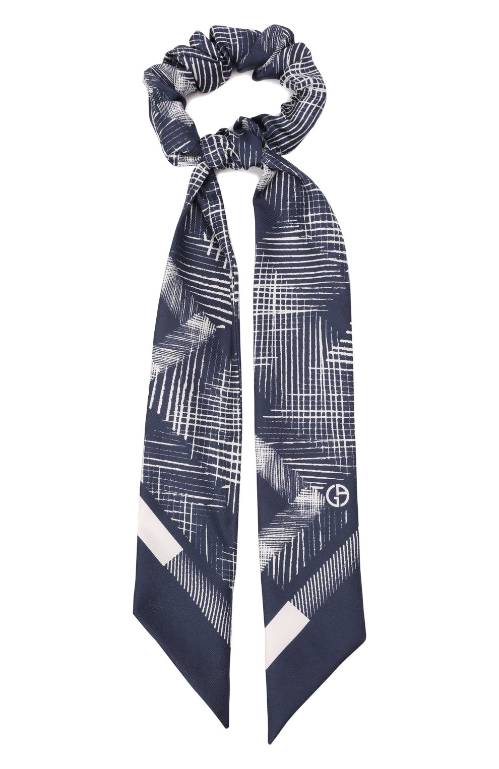 Резинка для волос GIORGIO ARMANI темно-синего цвета по цене 18500 руб., арт. 790800/2R145, фото 1 Резинка для волос GIORGIO ARMANI, арт. 790800/2R145, фото 1