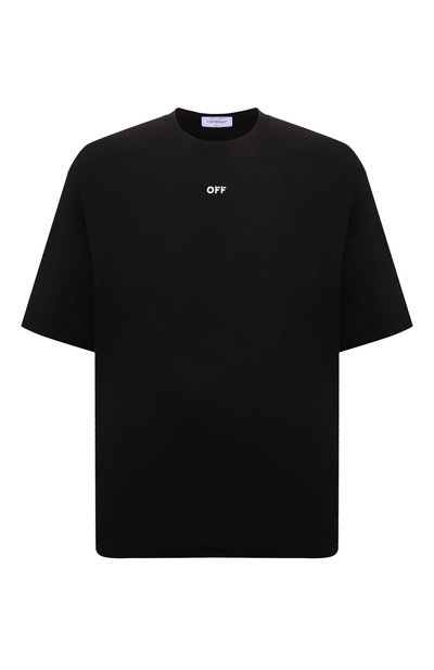 Мужская хлопковая футболка OFF-WHITE, арт. 0MAA120S24JER004