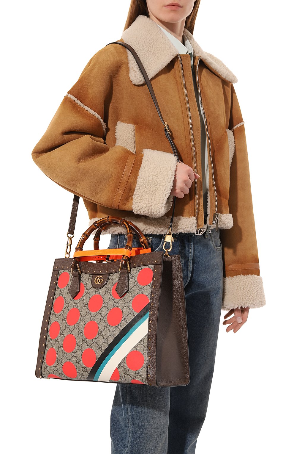 Сумка-тоут diana medium GUCCI, арт. 678842 UQHKG, фото 2