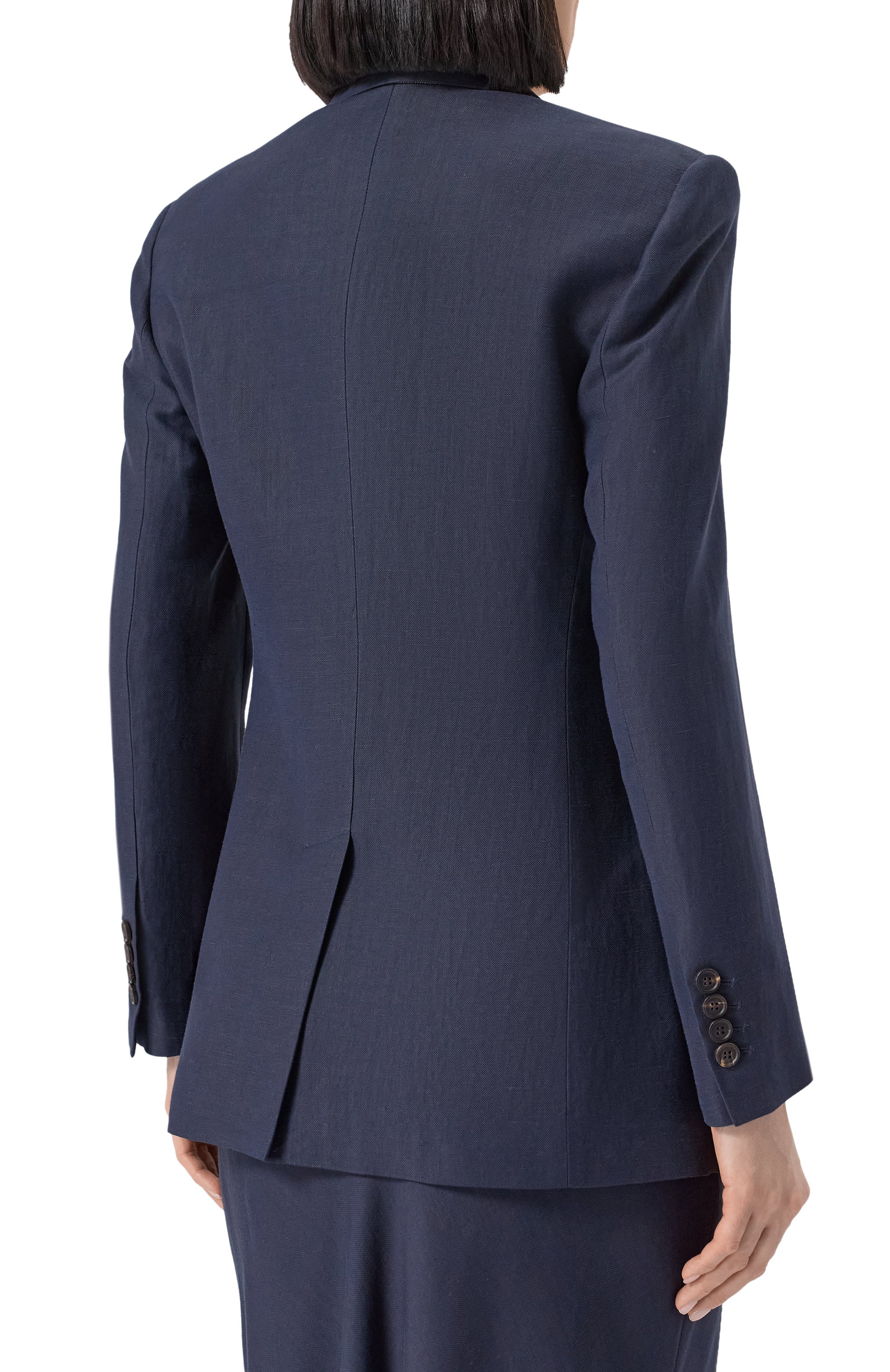 Жакет из вискозы и льна BRUNELLO CUCINELLI, арт. MH1262682, фото 4