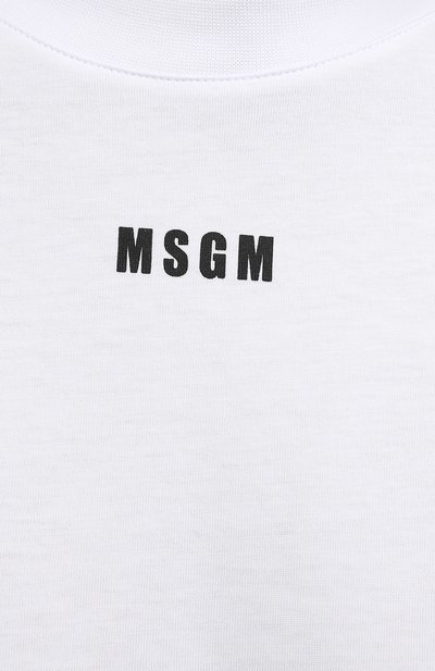 Хлопковый лонгслив MSGM, арт. 3041MDM64 217298, фото 5