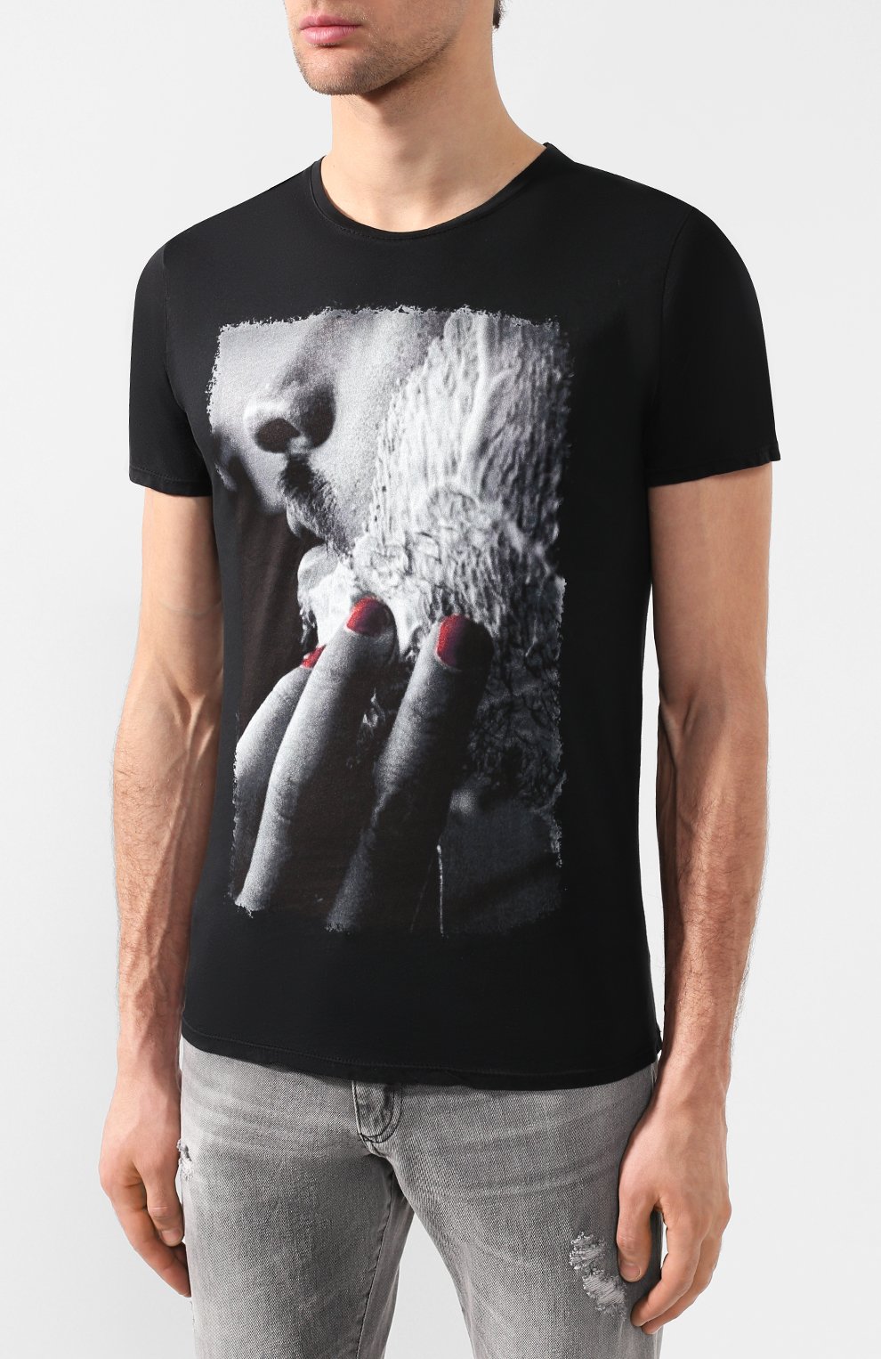 Хлопковая футболка BISIBIGLIO, арт. BEARD W0MAN, фото 3