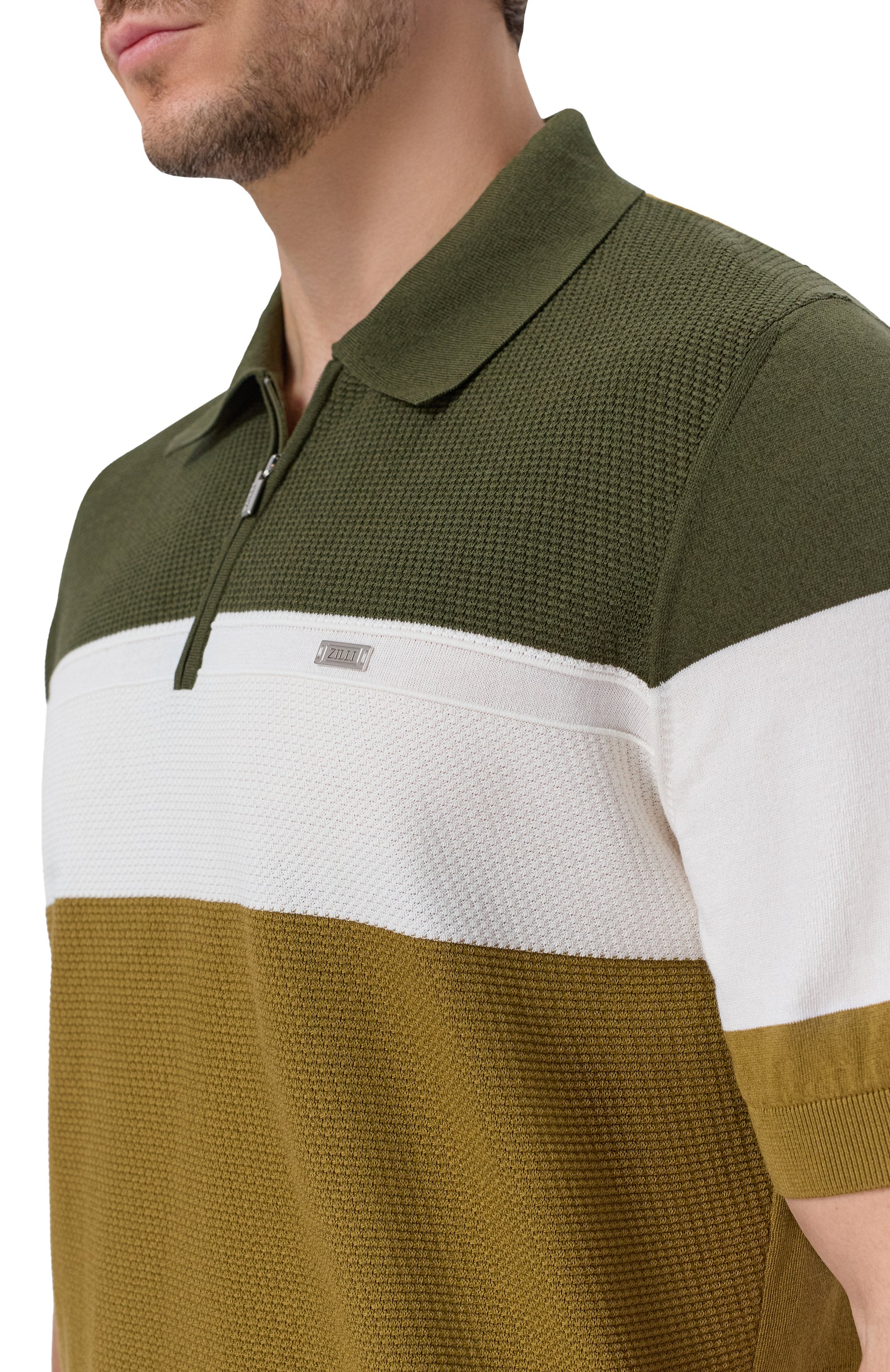 Поло из шелка и хлопка ZILLI, арт. KZP002M0142VH0L00, фото 5