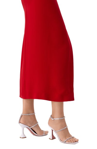 Женские кожаные босоножки gilda 95 AMINA MUADDI, арт. GILDA SANDAL 95/NAPPA