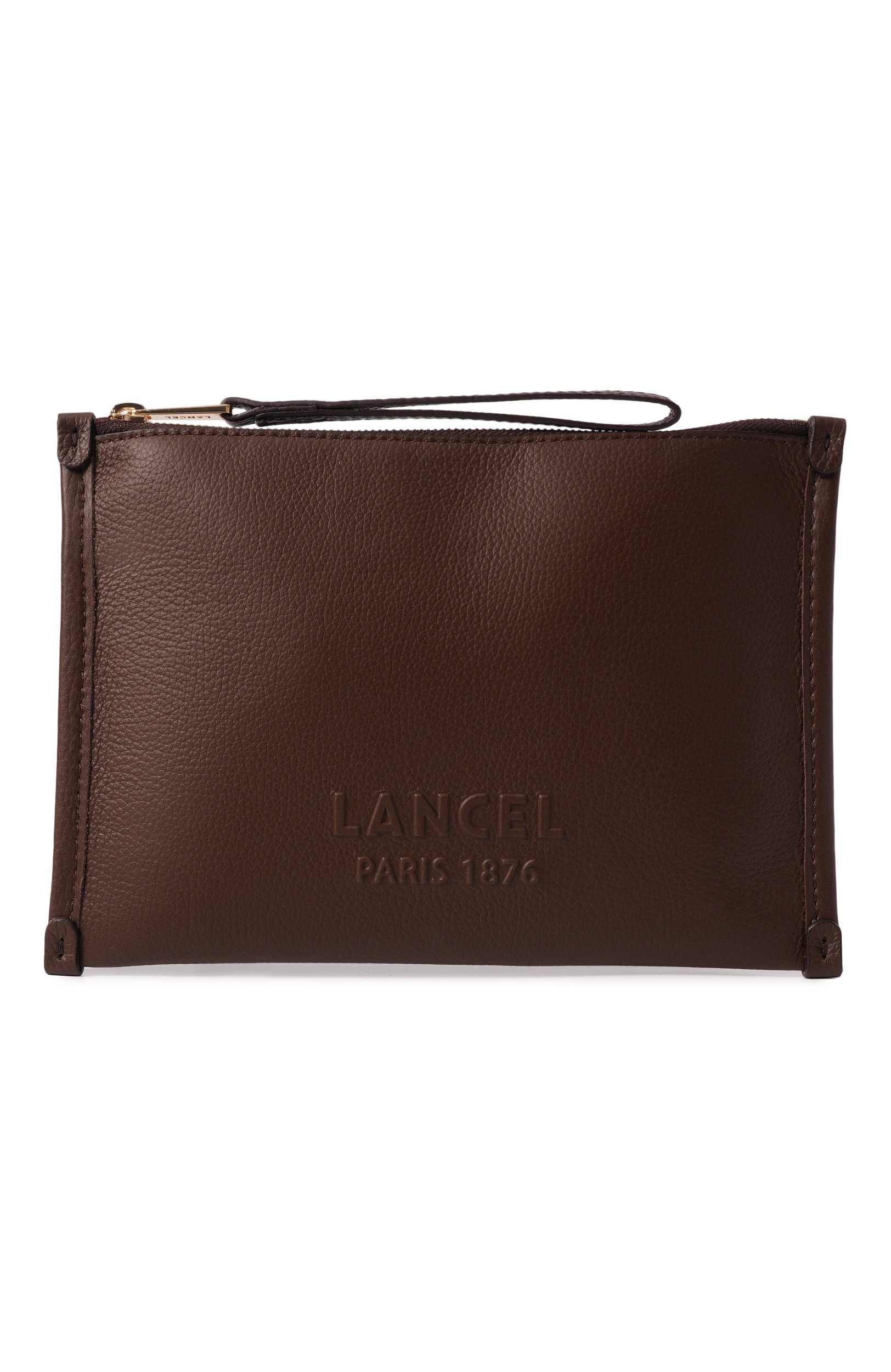 Кожаный футляр для документов LANCEL коричневого цвета по цене 20850 руб., арт. A13174, фото 1 Кожаный футляр для документов LANCEL, арт. A13174, фото 1