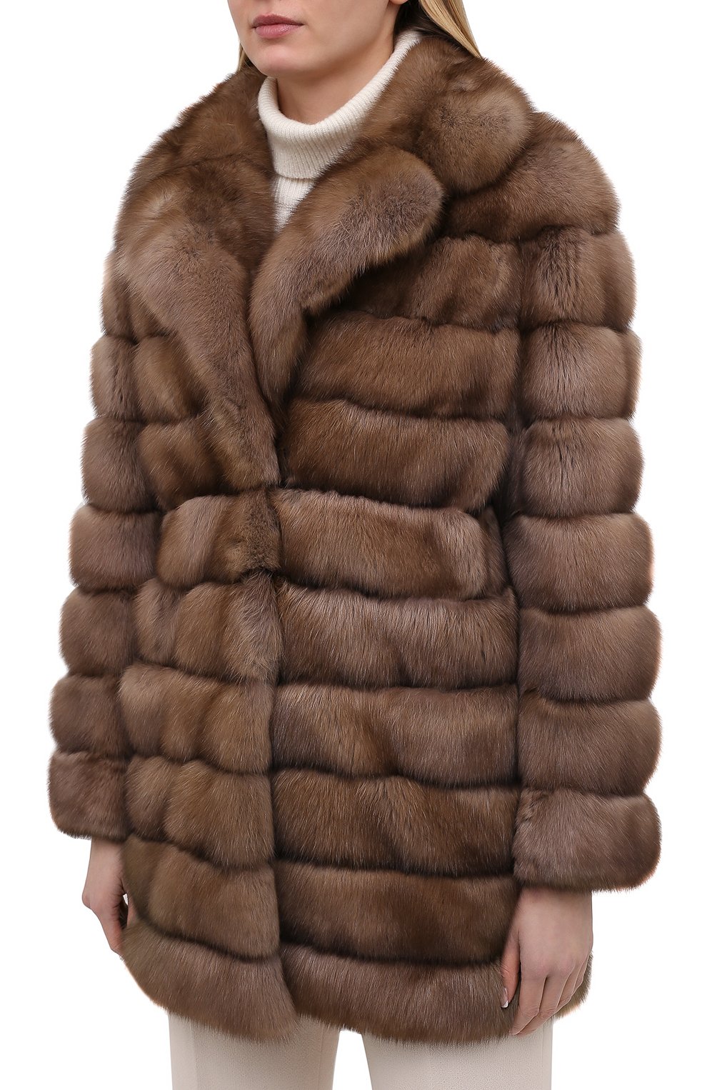 Шуба из меха соболя FURLAND, арт. 0046501910087100000, фото 3