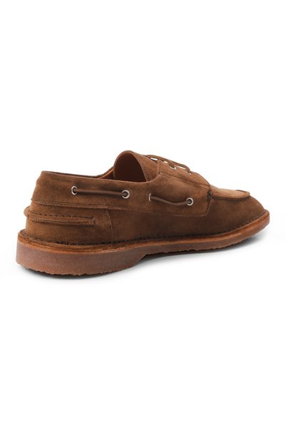 Замшевые топсайдеры argentario BUTTERO, арт. B9322G0RH-UG, фото 4