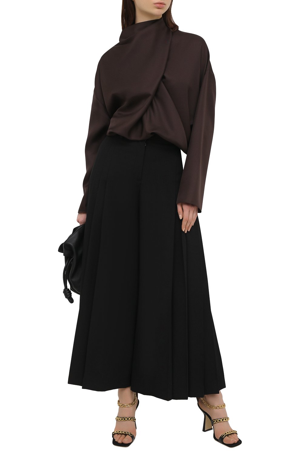 Шерстяные брюки DOLCE & GABBANA, арт. FTBX3T/FUBAJ, фото 2