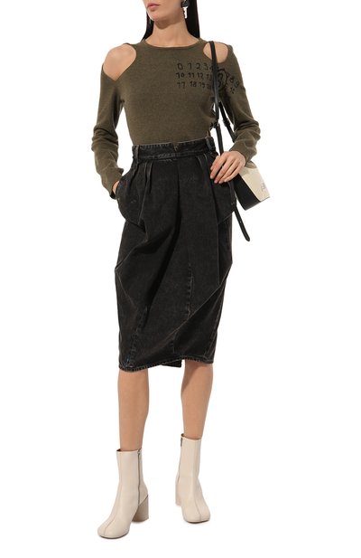 Джинсовая юбка MAISON MARGIELA, арт. S51MA0493/S30842, фото 2