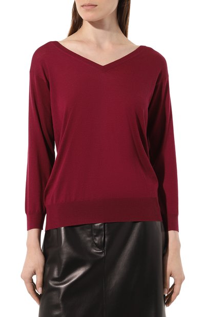 Шерстяной пуловер PRADA, арт. P24Q77-J2N-F0007-142, фото 3