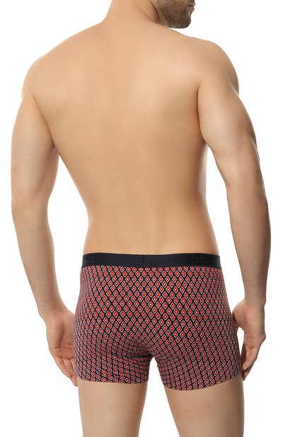 Хлопковые боксеры DEREK ROSE красного цвета по цене 6300 руб., арт. 8615-DIAM001, фото 3 Хлопковые боксеры DEREK ROSE, арт. 8615-DIAM001, фото 3