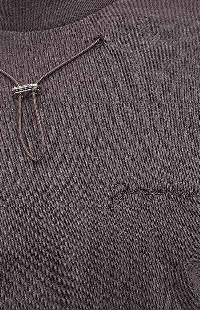 Хлопковая футболка JACQUEMUS, арт. 206JS13/218970, фото 5