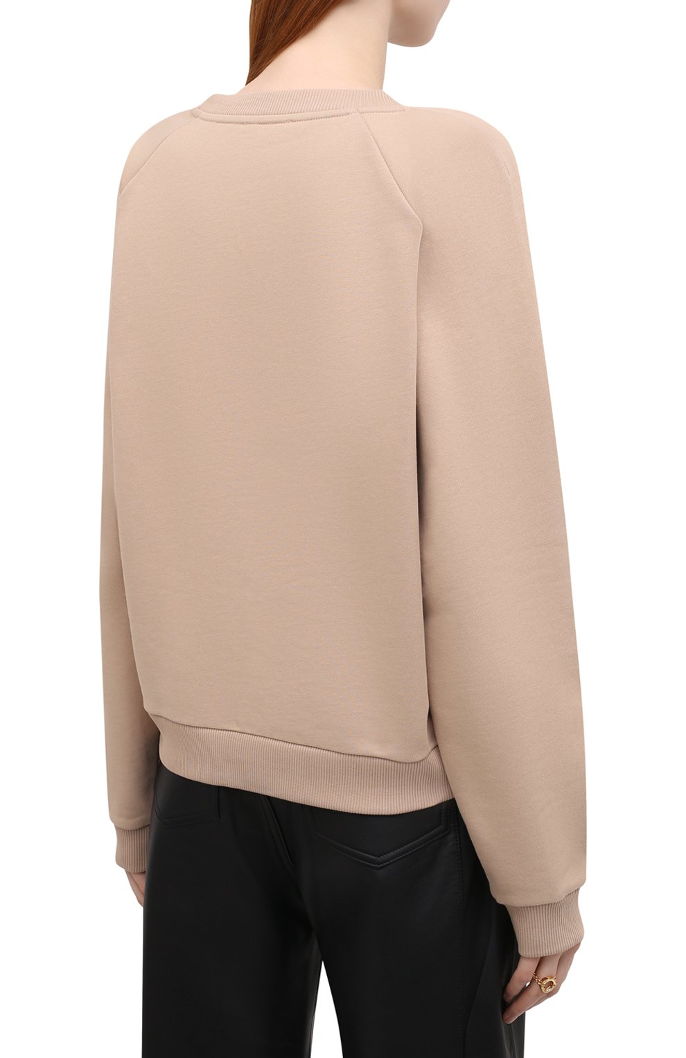 Хлопковый свитшот BALMAIN, арт. XF1JQ001/BB02, фото 4