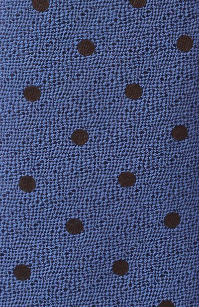 Галстук из шерсти и шелка ZILLI тёмно-голубого цвета по цене 38600 руб., арт. CRAV2BM0330VP0I01, фото 4 Галстук из шерсти и шелка ZILLI, арт. CRAV2BM0330VP0I01, фото 4