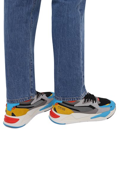 Комбинированные кроссовки rs-z PUMA, арт. 38164001, фото 3