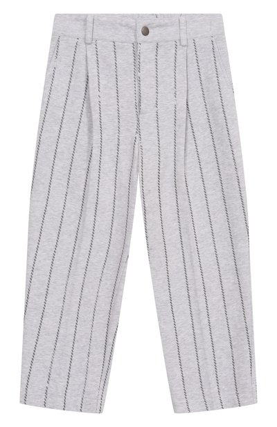 Хлопковые брюки BRUNELLO CUCINELLI, арт. BN05NE649A