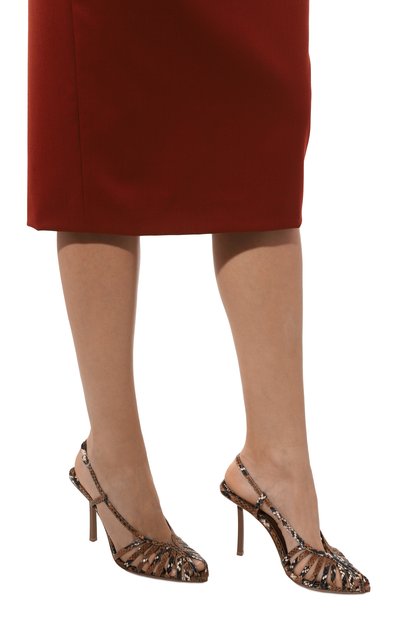 Кожаные туфли cage 90 LE SILLA, арт. 3405C090BXPPDUR/, фото 3