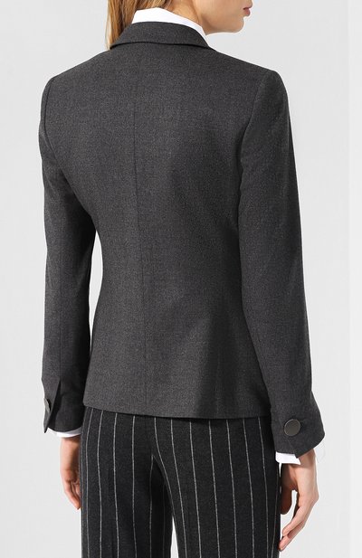 Однотонный жакет из кашемира GIORGIO ARMANI, арт. 8WHGG010/T0029, фото 4